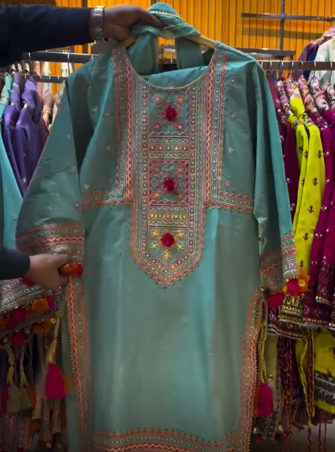 Get Any 2 Tradational Dress 3Pcs Stitched