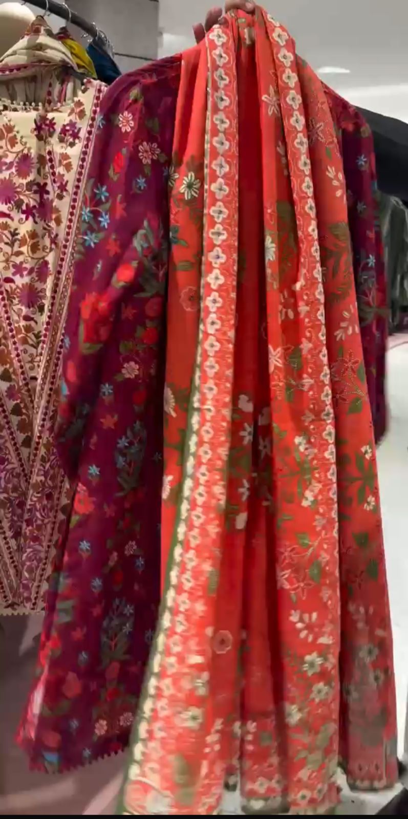 Pack of 3 Winter Khadar Printed Dress