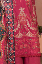 3PC Embroidered Unstitched Khaddar Suit KHE-3634